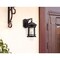 Westinghouse Fixture Wall Outdoor 60W Sargut, Textured Black Clear Seeded Glass 6114100 - alternate 2